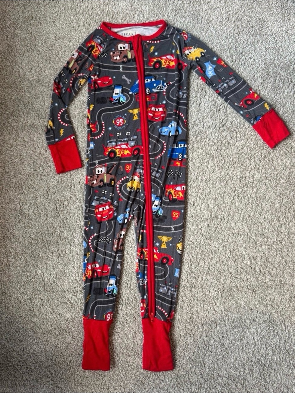 Little Sleepies Pixar Cars 18-24 Month Zippy